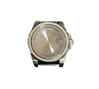 VBPCEFZTLK Caja de reloj de acero inoxidable de 40 mm, cristal de zafiro, impermeable, 3 atm, adecuada para una variedad de movimientos