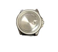 VBPCEFZTLK Caja de reloj de acero inoxidable de 40 mm, cristal de zafiro, impermeable, 3 atm, adecuada para montar una variedad de movimientos