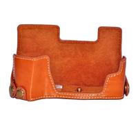 VBPCEFZTLK Cámara de la cámara de la cámara de la cámara Funda de Cuero Base de la Base de la Manga de la Mitad for protección, a Prueba de Golpes y duraderos Accesorios de Caja de cámara for EM10 II