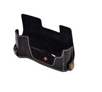 VBPCEFZTLK Cámara de la cámara de la cámara de la cámara Funda de Cuero Base de la Base de la Manga de la Mitad for protección, a Prueba de Golpes y duraderos Accesorios de Caja de cámara for EM10 II