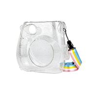 VBPCEFZTLK Carcasa Protectora Transparente For PC, Cinturón Resistente A Los Arañazos Intermitente Con Funda Protectora, Funda For Cámara, Compatible Con Fujifilm, Compatible Con Polaroid Mini7s/7c bo