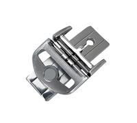 VBPCEFZTLK Cierre De Hebilla Plegable De Despliegue De Acero Inoxidable Apto For Cuero De Lona IWC Accesorios De Reloj De Cocodrilo Genuino Parte 18mm Hebilla de mesa(New round buckle)