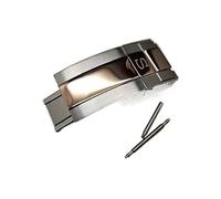 VBPCEFZTLK Correa S Hebilla Hebilla de ajuste Ajuste for Green Water Ghost Ajuste modificado for Ghost King Hombres Reloj Hebilla de cinturón de acero Hebilla de cinturón de silicona Accessori Hebilla