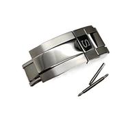 VBPCEFZTLK Correa S Hebilla Hebilla de ajuste Ajuste for Green Water Ghost Ajuste modificado for Ghost King Hombres Reloj Hebilla de cinturón de acero Hebilla de cinturón de silicona Accessori Hebilla