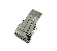VBPCEFZTLK Correas de reloj de acero inoxidable 316L, correa de hebilla, cierre de pulsera, accesorios de repuesto, piezas de reloj Hebilla de mesa(Taille unique)