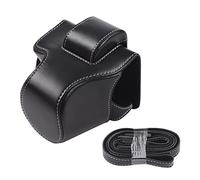 VBPCEFZTLK Estudio fotográfico PU Protección de la Bolsa de Cuero Protección de la Bolsa Mini Bolsa de cámara for Correa de reemplazo Ajuste for Canon EOS m5 m50 m50ii Bolso de la cámara(Noir)