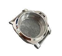 VBPCEFZTLK Funda de reloj de 44 mm, caja de acero inoxidable 316, espejo de cristal mineral para ST3600 ST3620 Series Movimiento mecánico caja de reloj