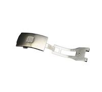 VBPCEFZTLK Hebilla de accesorios for reloj de 18mm, ajuste profesional for TISSOT T461 T17 PRC200 Clash, hebilla de acero sólido, botón plegable de doble presión de 18MM Hebilla de mesa
