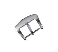 VBPCEFZTLK Hebilla de correa de reloj de Metal de 20mm, hebilla de correa de acero inoxidable plateada, hebillas de pasador, correa de reloj, accesorios de reparación Hebilla de mesa