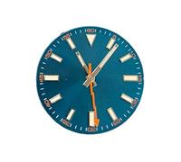 VBPCEFZTLK Juego de manos luminoso verde de 29mm y reloj de manos compatible for MIYODA 8215/8200/8205 / 821A Compatible for Mingzhu 2813/3804 Relojes de movimiento Accesorios Esfera del reloj(BLACK 1