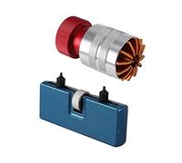 VBPCEFZTLK Paquete de 4 Watch Kit de herramientas de reemplazo de batería for reloj de reloj de cristal de cristal Remoder delantero de la caja delantera Inserter kit de herramientas de reparación