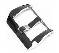 VBPCEFZTLK Pin de acero inoxidable 304L apto for Panerai hebilla apto for Panerai cierre 18 20 22 24mm negro cepillado pulido Pre-V reloj hebilla Hebilla de mesa(26mm polished silver)