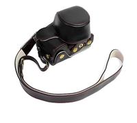 VBPCEFZTLK PU Funda de Cuero Bolsa de cámara Bolsa de protección Protectora for Apertura de la batería A6000 ILCE-6100 A6100 A6400 A6300 ILCE-6400 Apto for Sony Bolso de la cámara(Noir)