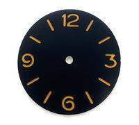 VBPCEFZTLK Reloj Accesorios 38.9mm Parnis Reloj mecánico for hombres Sandwich Azul/Naranja/Negro DIAL estéril compatible for Eta 6497 6498 st3600 Movimiento Esfera del reloj(4)