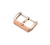 VBPCEFZTLK Reloj de acero inoxidable con hebilla de pasador, correa de reloj de cuero, accesorios de cierre Hebilla de mesa(KTOS138-RG14)