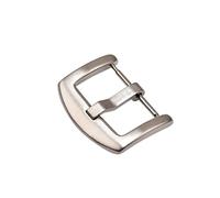 VBPCEFZTLK Reloj hebilla Metal 316L acero inoxidable correa de reloj cierre 20mm 22mm 24mm accesorios + herramienta Hebilla de mesa(Silver 22mm)