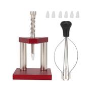 VBPCEFZTLK Reloj Mano Plunger Puller Remover Accesorios Presser Lifter Plunger Puller Fitter Conjunto for 6 Dies Watch Repair Herramienta for Watchmaker kit de herramientas de reparación