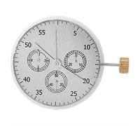 VBPCEFZTLK Reloj Movimiento Metal Mecánico Reemplazo Reloj Piezas de movimiento sin calendario Piezas de reparación kit de herramientas de reparación