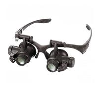 VBPCEFZTLK Reloj/Reparación electrónica Identificación de la joyería. DIRIGIÓ Magnifier Binocular Magnifier Glasses Watch Repair 1 0x 15x 20x 25x Lente kit de herramientas de reparación