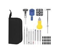 VBPCEFZTLK Reloj Reparación Herramienta Set Reloj Back Funda Abre Arropable Reloj Batería Reemplazo Strap Strap Ajustador Removedor Terreno Destornillador for relojeros kit de herramientas de reparaci