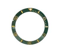 VBPCEFZTLK Relojes for hombre Reemplazar accesorios Reloj Face Ceramic Bezel Inserto for 44 mm Sub automático 40mm kit de herramientas de reparación(Green3(40mm))