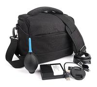 VBPCEFZTLK Slr Bolsa de cámara Moda Bolsa de hombro Poliéster Fit For CANO Cámara Bolsa Bolsa de bolsa Bolsa de fotografía a prueba de agua Bolsa de cámara Ajuste for Nikon Fit for Sony bolso de la cá