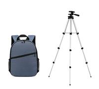 VBPCEFZTLK Video de Mochila de cámara Multifuncional DSLR Bolso de cámara de cámara a Prueba de Agua Cámara al Aire Libre Cámara Fit for Nikon Fit for Canon Fit for Sony Bolso de la cámara(B-Blue and