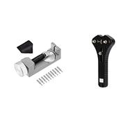 VBPCEFZTLK Watch Link Remover Kit Watch Band Tool for 10 Pins Extra y Three Jaw Watch Back Case Funda Batería de abridor universal kit de herramientas de reparación