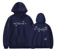 VBPOIYB Jerseys De Los Hombres De Las Mujeres Al-ex War-REN Merch Sudaderas con Capucha Moda con Capucha Casual Street Trend Sudaderas (Blue,L)