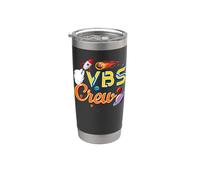 VBS Crew Volver a la escuela astronauta espacial Galaxy Jesus Vaso térmico de acero inoxidable de doble pared