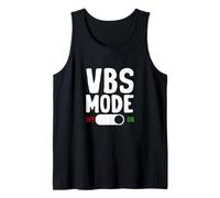 VBS Vacation Bible School Mode En Summer Christian Teacher Camiseta sin Mangas