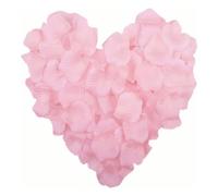 VBSJAH 1000 piezas de pétalos de rosa artificiales, rosas de seda para decoración romántica, San Valentín, aniversario, boda y compromiso