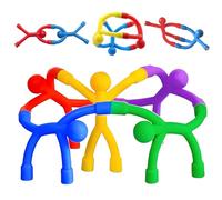 VBSJAH 5 PCS Construcciones Magneticas, Pequeño Imanes Humanoides, Mini figuras magnéticas juguetes para niños, Juguetes Educativos Magnéticos, para Nevera Oficina Escuela Hogar