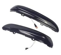 VBVKEPENDZ Indicador Lateral Para Peugeot 2008 208 Para C3 LED Dinámico Espejo Retrovisor Indicador Señal Giro Montaje Luz(Dynamic Smoked Black)