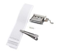 VBXCMLDPO 30 - Caja de música DIY con Movimiento Manual y manivela, Incluye perforador metálico y 3 Tiras en Blanco para componer melodías Personalizadas; Kit mecánico de aleación de Zinc