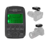 VC-818TX E Disparador de Flash TTL Transmisor Inalámbrico Inalámbrico 2.4G Soporte Máximo Disparador TTL de Flash Inalámbrico para Sincronización de Alta Velocidad 1/8000 Admite
