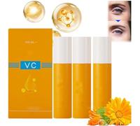Vc Anti-Wrinkle Eye Serum Oil, Anti-Wrinkle Eye Serum Oil, VcEye SerumOil, Lutein EyeEssenceOil, VcEye Wrinkle EssenceOil, Lutein Eyes Essence Gel, Improve Eyes Bags Dark Circles for Women Men (3Pcs)