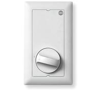VC-W20F Control de volumen de dirección pública con relé integrado de 24 V, 100 V, 20 W, atenuador de 11 pasos en superficie o montaje en pared