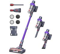 VC70 Aspiradora sin Cable Potente con 450W/38KPa con Modo Automático, Pantalla Táctil Intuitiva, Silenciosa Hasta 55 Minutos, Cepillo Anti-enredos para Pelo de Mascotas/Alfombras/Suelos Duros, Ligera
