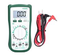 VC830L Multímetro digital LCD Voltímetro Ohmímetro, Probador de resistencia de corriente de voltaje multifuncional con pantalla retroiluminada para pruebas eléctricas,