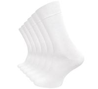 VCA pack de 6 Calcetines lisos sin goma para hombre, Calcetines diabéticos