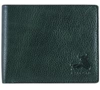 VCCUIOB RFID Bifold Leather Wallet For Men with Flip Up ID in Vintage Buffalo Brown, Wild Buffalo Green, Modern