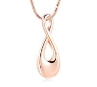 VCCWYQK Collar de urna con forma de corazón y mariposa, para cenizas, cremación, colgante de acero inoxidable, regalo para humanos y mascotas, Acero inoxidable, No es una piedra preciosa