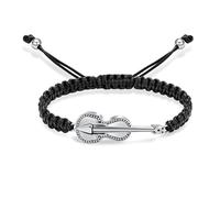 VCCWYQK Pulsera de urna de violín para cenizas de acero inoxidable cremación joyas keepsake música regalos para mujeres hombres violinista, 24cm, Sin gemas