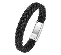 VCCWYQK Urne pulsera para cenizas para hombres mujeres acero inoxidable cremación pulsera conmemorativa ceniza titular para mascotas humanas seres queridos, 20cm, Acero inoxidable, Sin gemas