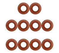 VCDXZCO 10 Uds sello de aceite for Stihl FS87 FS87R FS90 FS90R FS100 FS100R FS100RX FS110 FS110R FS130 FS130R FS310 FC90 FC95 FC100 recortadora
