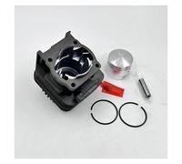 VCDXZCO 40mm 44mm Cylinder Piston Kit For 43CC 52CC 1E44F-5 44F-5 44-5 BG520 CG520 CG430 1E40F-5 40-5 Garden Tools Rebuled Trimmer Part(44-5 44mm)