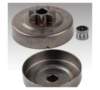 VCDXZCO Ajuste for Stihl 026 MS260 024 MS240 motosierra 7T piñón de tambor de embrague 1121 640 2004 Kit y rodamiento for 9512 933 2260