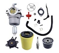 VCDXZCO Carburador D100 for John Deere LA115 LA105 LA110 Troy Bilt Pony Tractor de césped de 42 pulgadas 13WM77KS011 con filtro de aire 796031