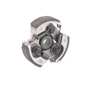 VCDXZCO Conjunto de almohadilla de zapata de embrague de 75mm con ranura for llave for 1E40F-6 Robin for Subaru NB411 NB351 CG411 BC411 43CC 47cc 49cc Mini ATV desbrozadora(A Type)